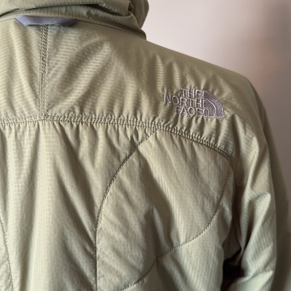 The North Face Women's Celery Green Ski Jacket SZ M Primaloft ripstop warm light - Picture 9 of 12